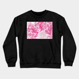 Pink marble Crewneck Sweatshirt